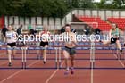 Womens under-17s hurdles, North Eastern Champs, Gateshead Stadium. Photo: David T. Hewitson/Sports for All Pics